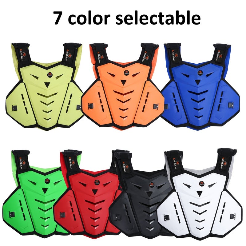 RIDBIKER Motorcycle Chest Protector Motocross Adult Chest Armor Vest Motorcycle Safety Gear Chest Guard Dirt Bike MTV Motocross Riding Gear for Men - Image 2